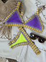 Traditional Bikini Neon/Purple